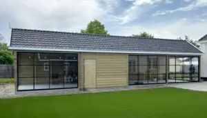 Houten tuinhuis